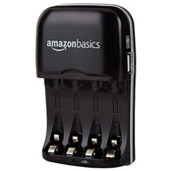 Ni-MH AA & AAA Battery Charger With USB Port