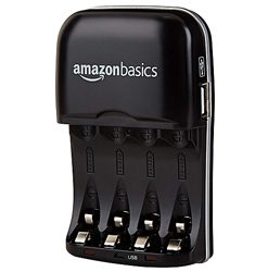 Ni-MH AA & AAA Battery Charger With USB Port