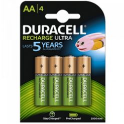 Rechargeable AA Alkaline Battery (HR6): 4 pack