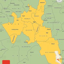 Map of Nakuru County