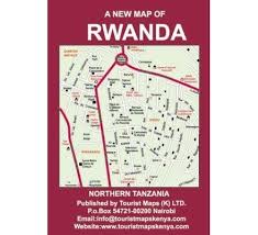 New map of Rwanda and Northern Tanzania