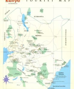 Safari Guide to Kenya Holiday Map (Sumart)