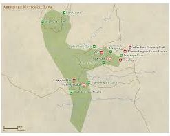 Tourist Maps Africa Aberdare National Park