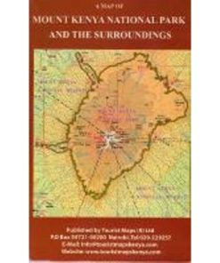 Travel Guide Map to Mt Kenya National Parks and the surroundings