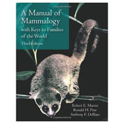 Manual of mammalogy 3rd Edition