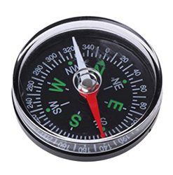 Portable hiking compass